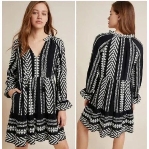 Anthropologie Maeve  Dominique Tunic Dress size Medium - Picture 2 of 9